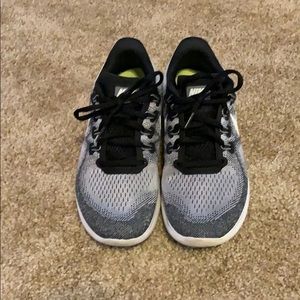 Black & grey Nike Run Free
